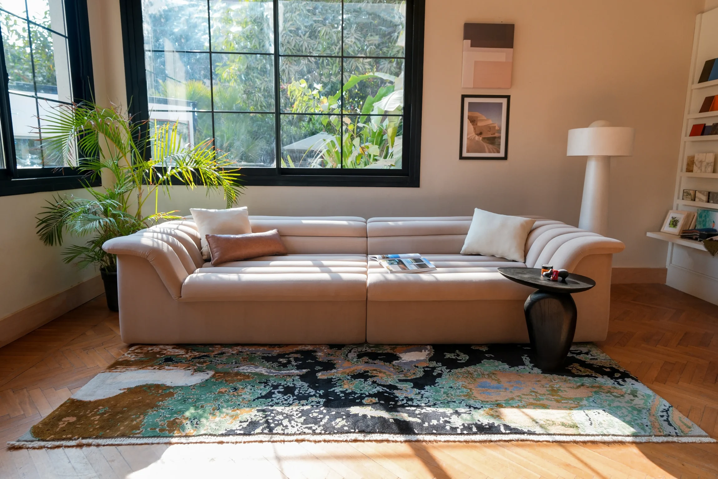 Ribbed Sofa